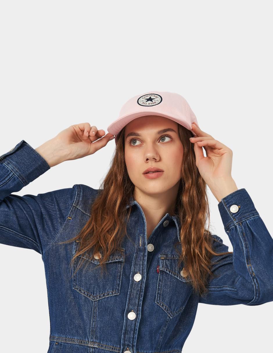 Gorra visera semicurva snapback casual Big Logo para mujer 2