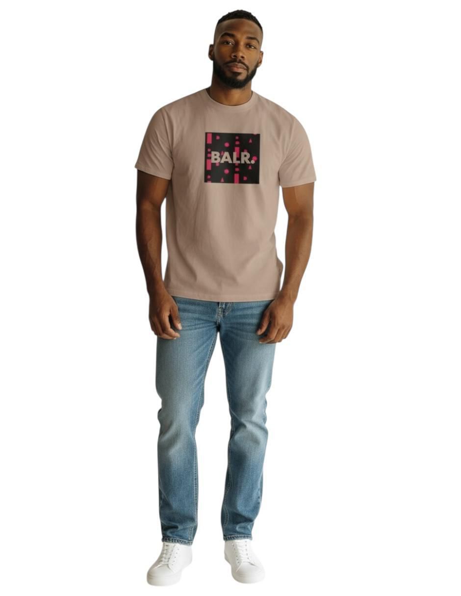 Playera Repeat Box cuello redondo para hombre 3
