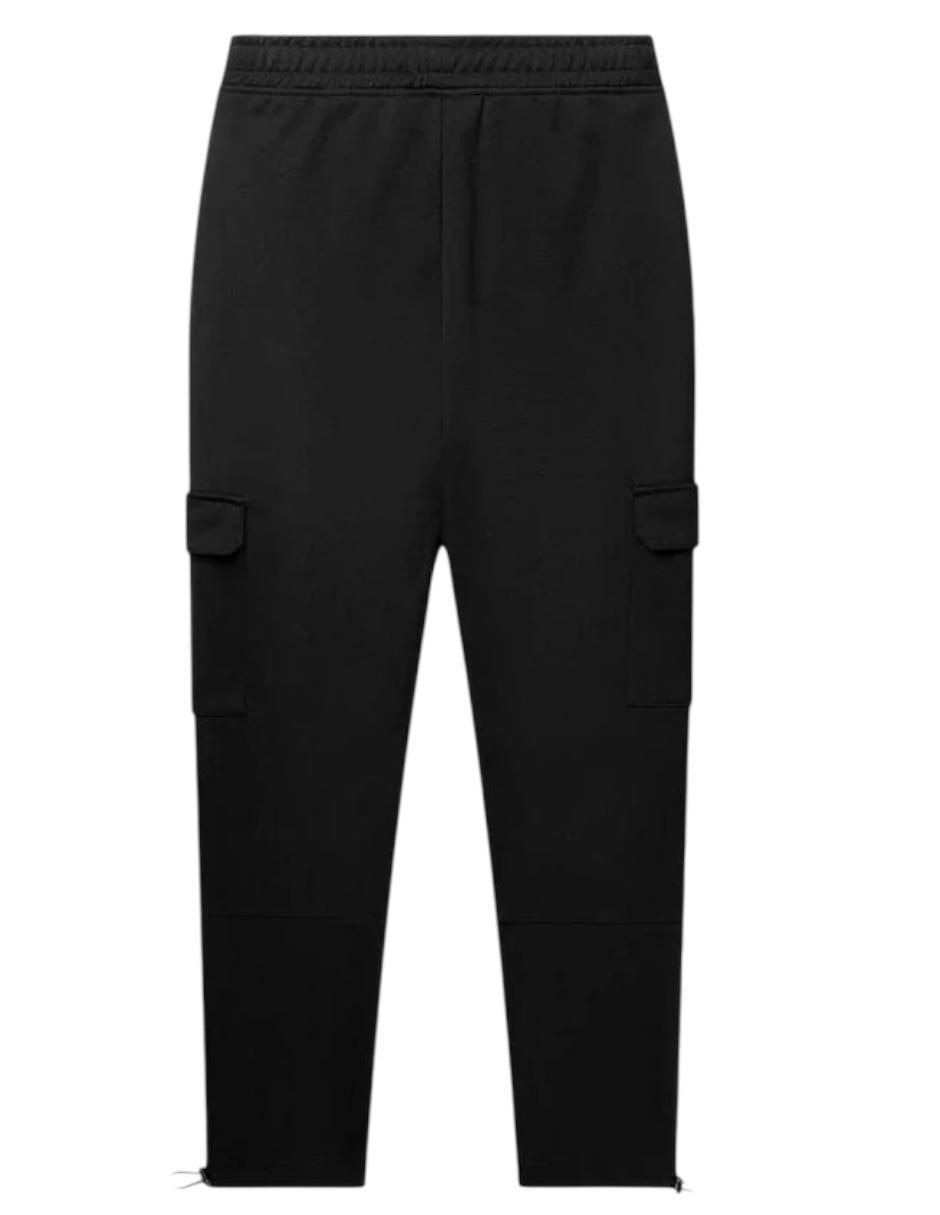Pants regular con elástico para hombre 4