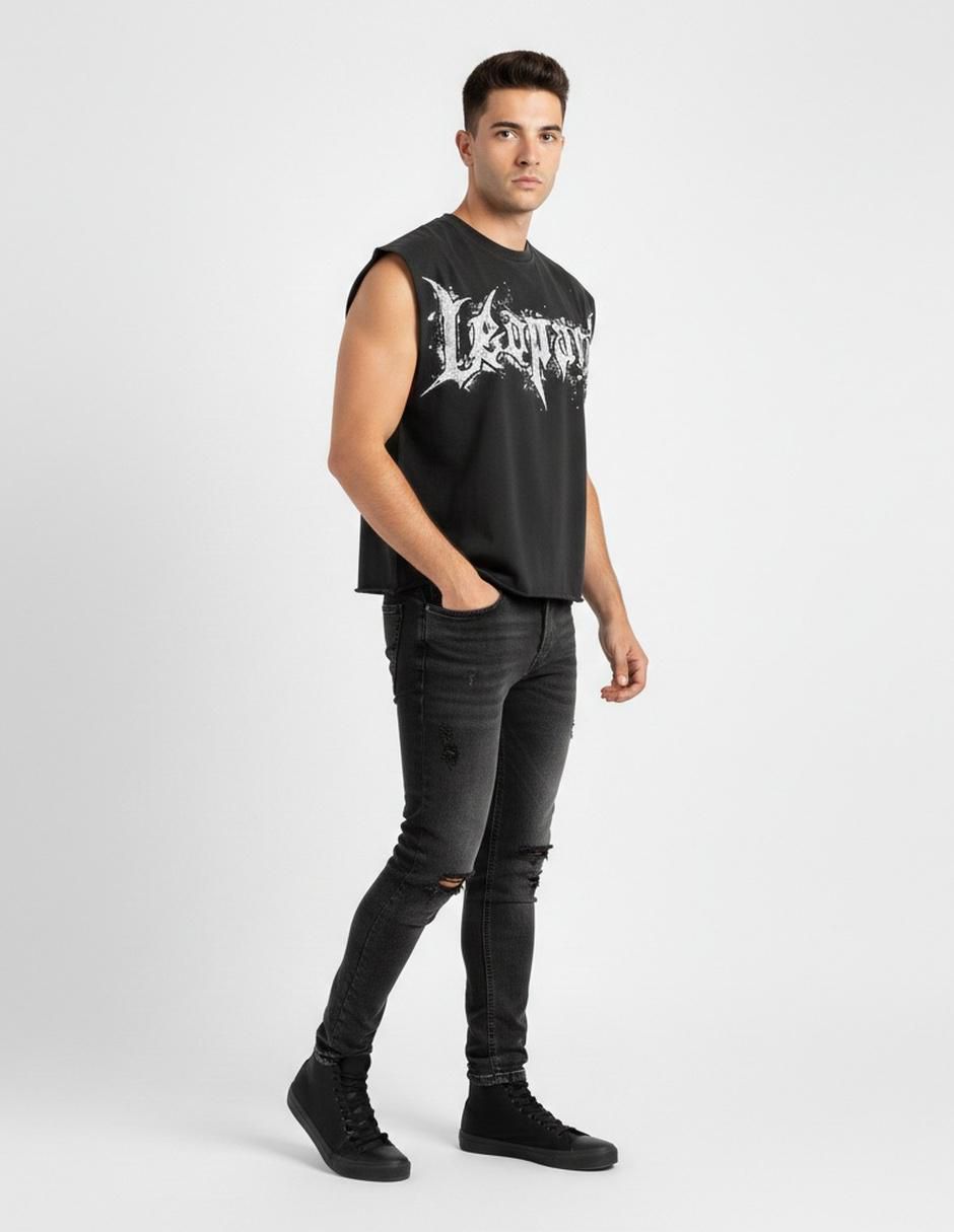 "set playera/playera" john leopard "cuello" redondo "para hombre"