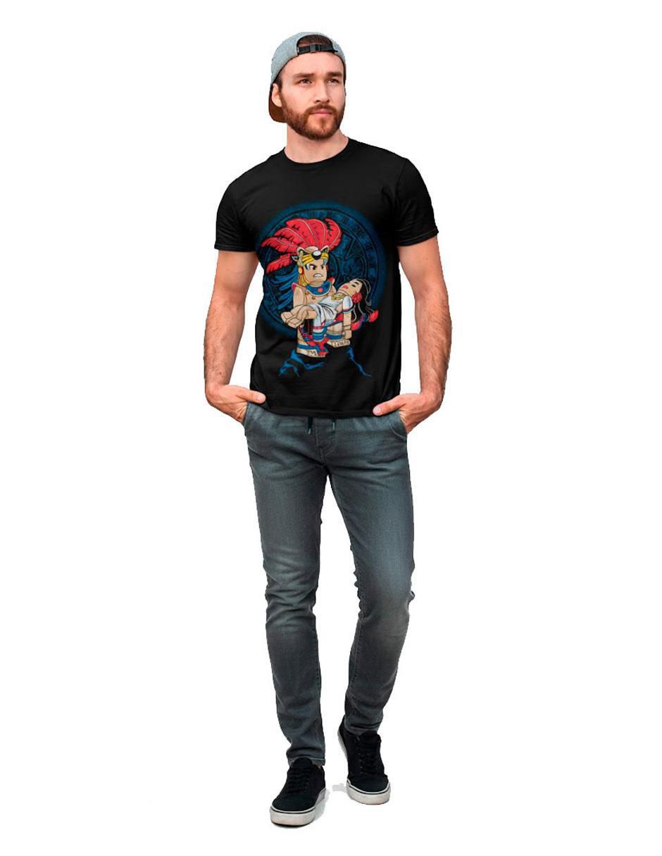 Playera  Iztla Lego cuello redondo para hombre 3