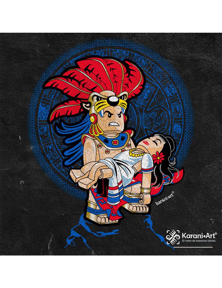 Playera  Iztla Lego cuello redondo para hombre 4