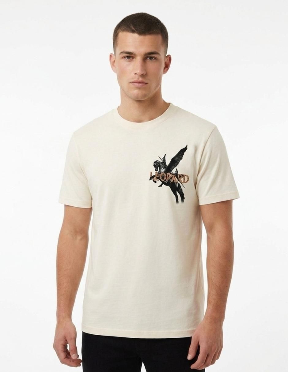Playera cuello redondo para hombre