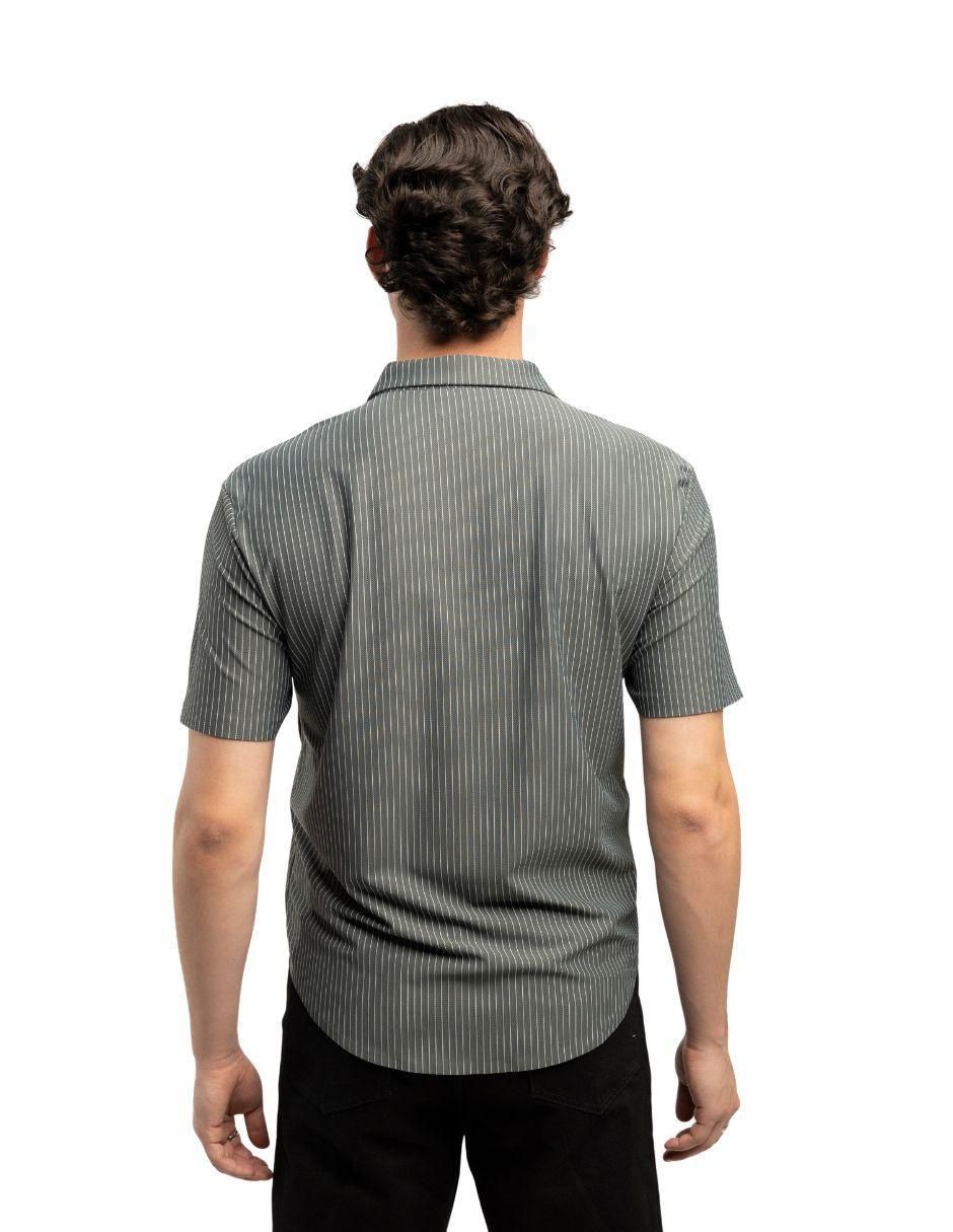"camisa/sobrecamisa" casual atlo "de" (si aplica) nylon "manga" corta "para hombre"
