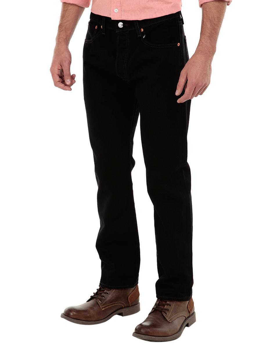 Jeans straight 501 lavado obscuro para hombre 4