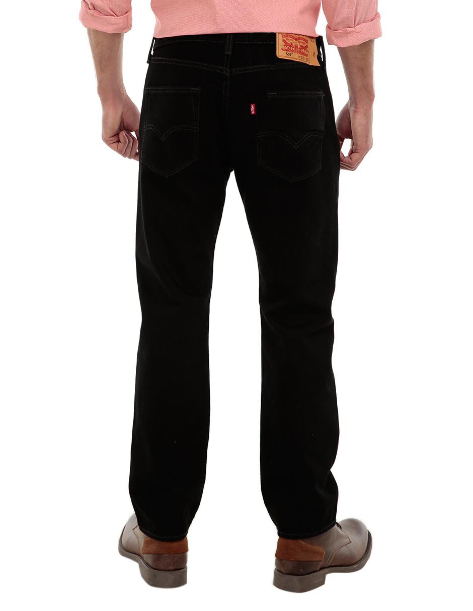 Jeans straight 501 lavado obscuro para hombre 5