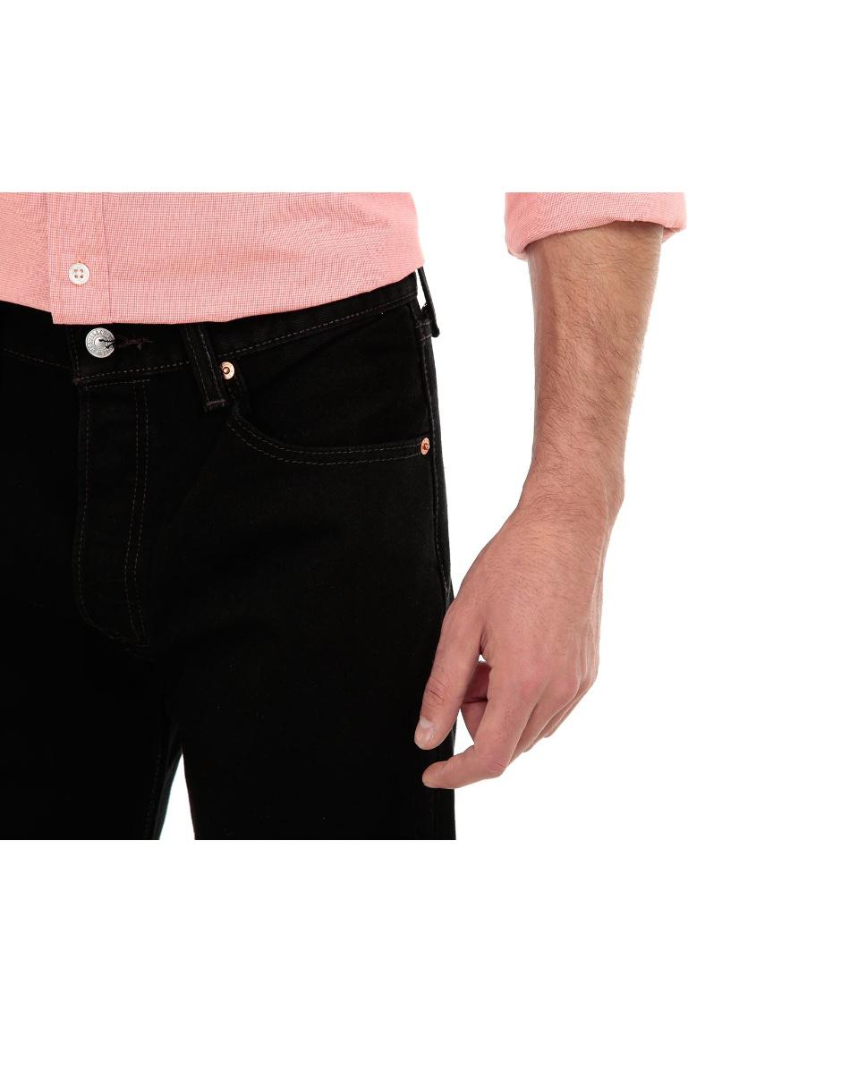 Jeans straight 501 lavado obscuro para hombre 6