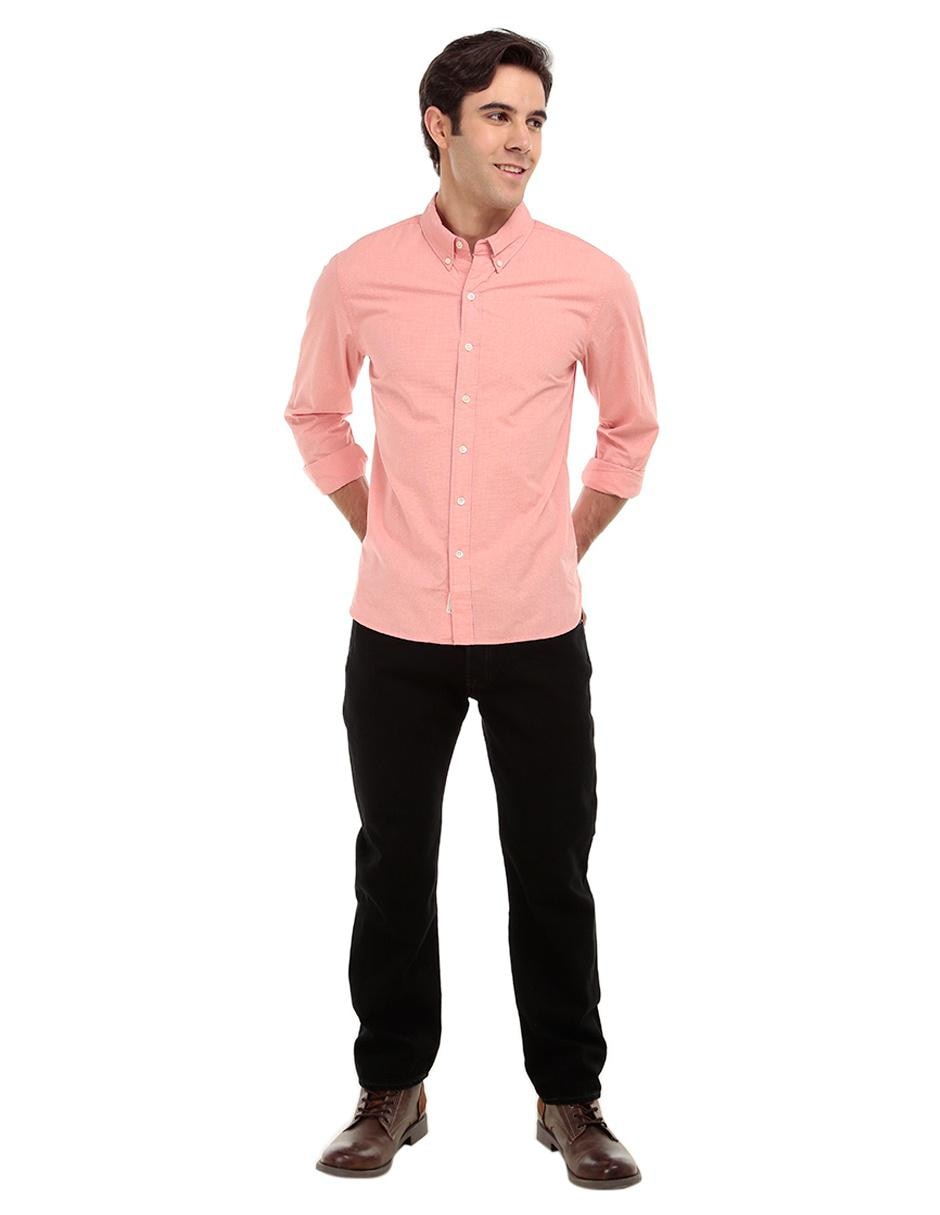 Jeans straight 501 lavado obscuro para hombre 7